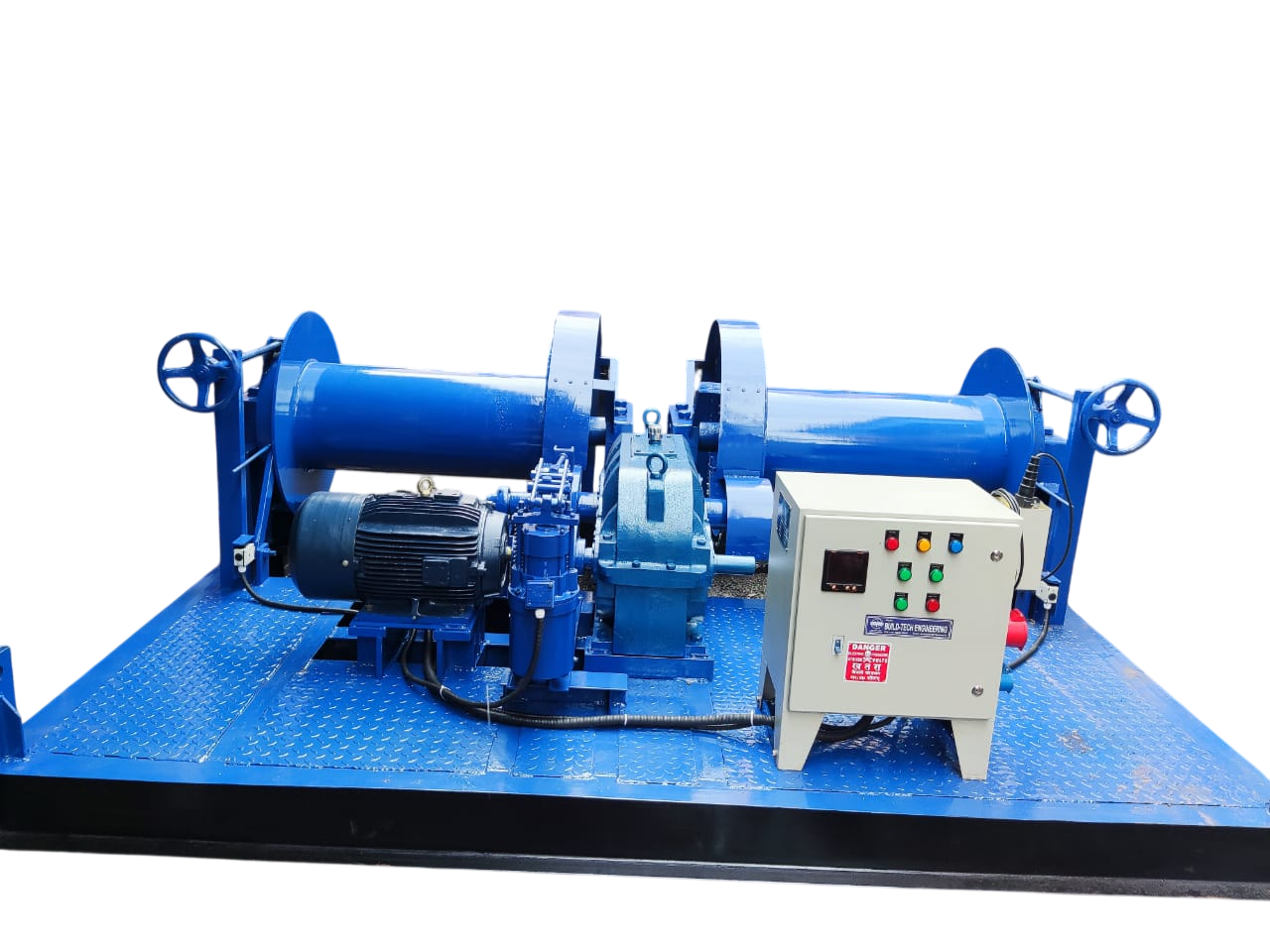 10 TON DOUBLE DRUM ELECTRIC WINCH