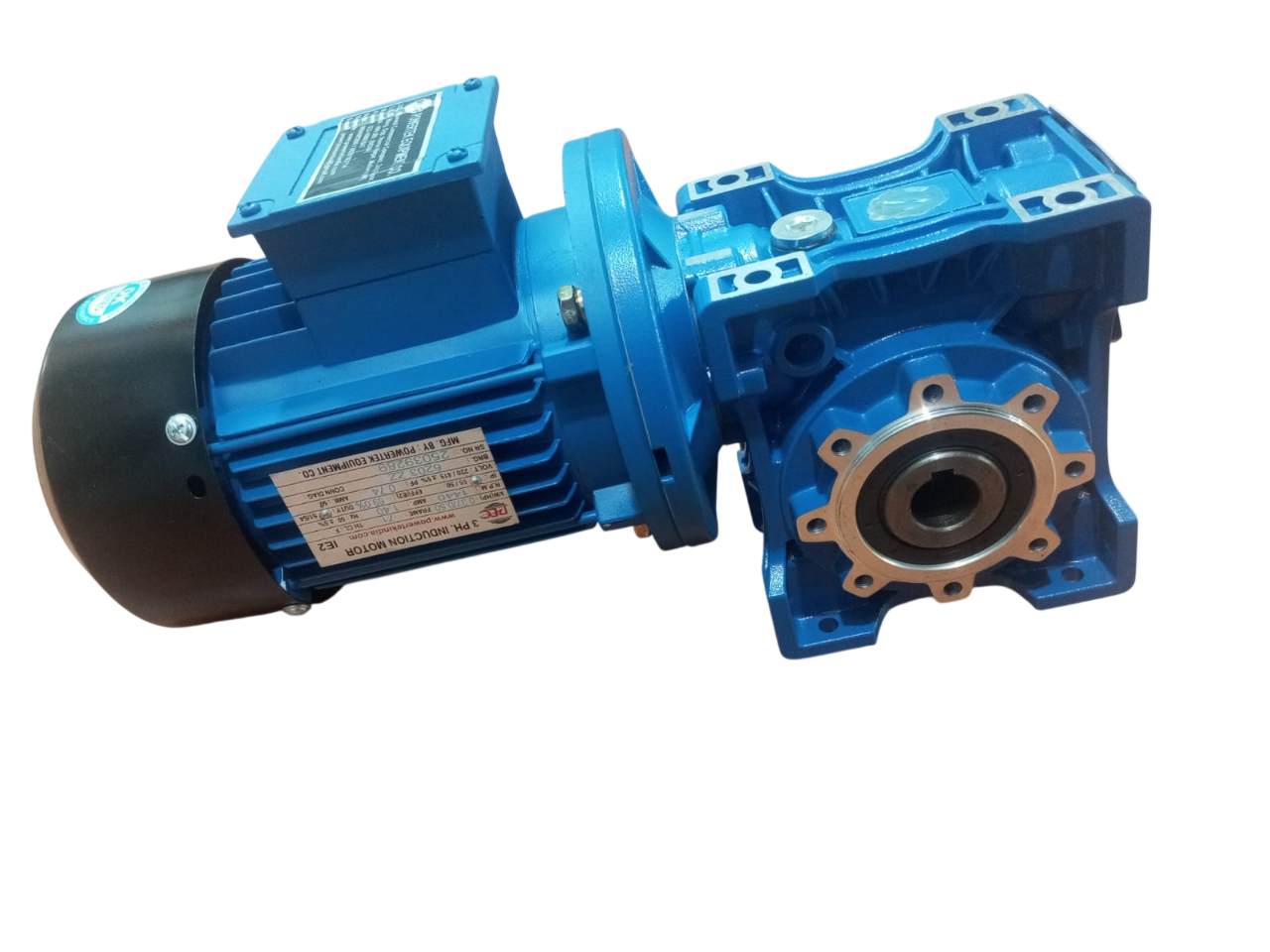 WORM GEARED MOTOR